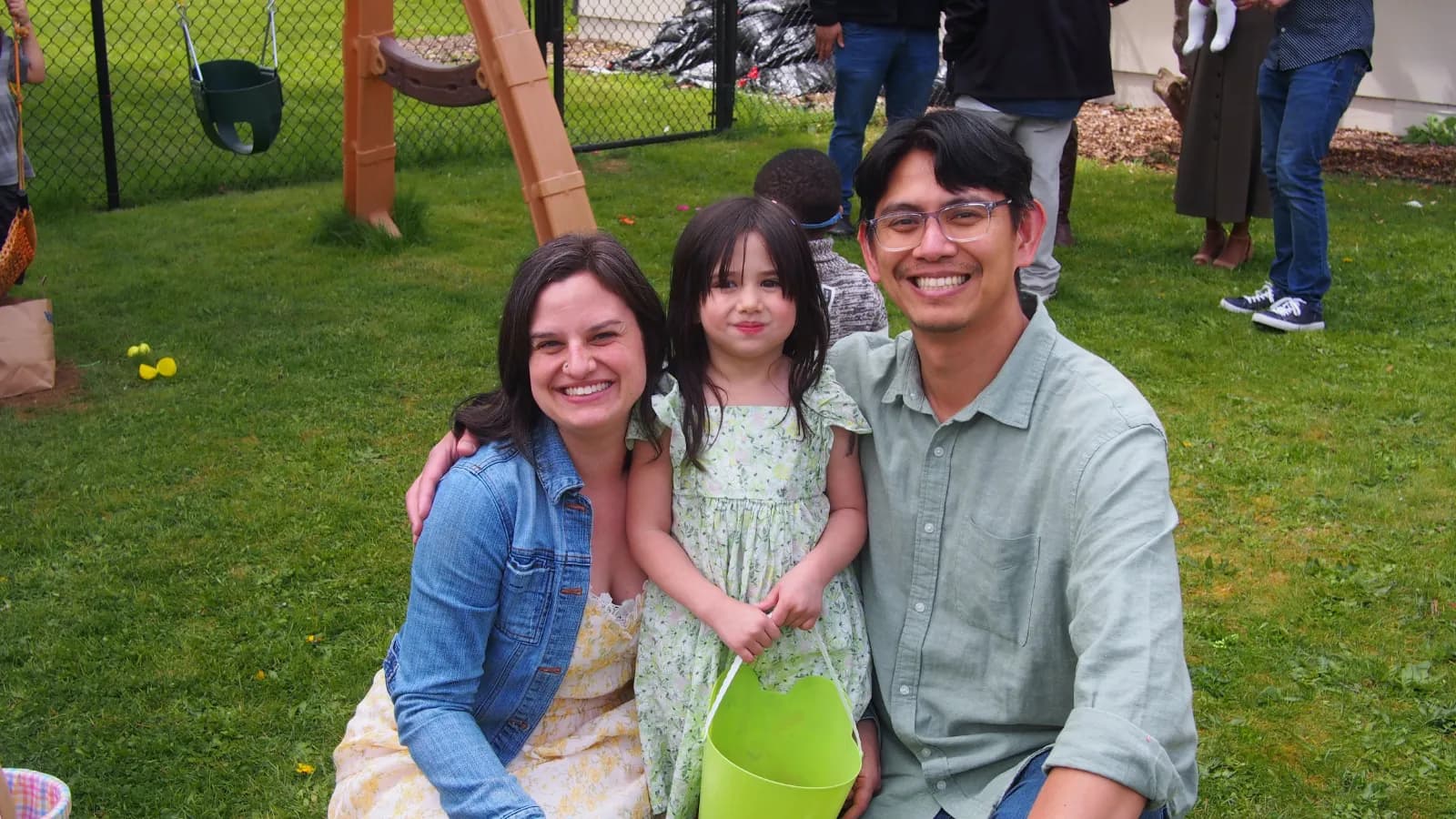 The Noya family at Easter