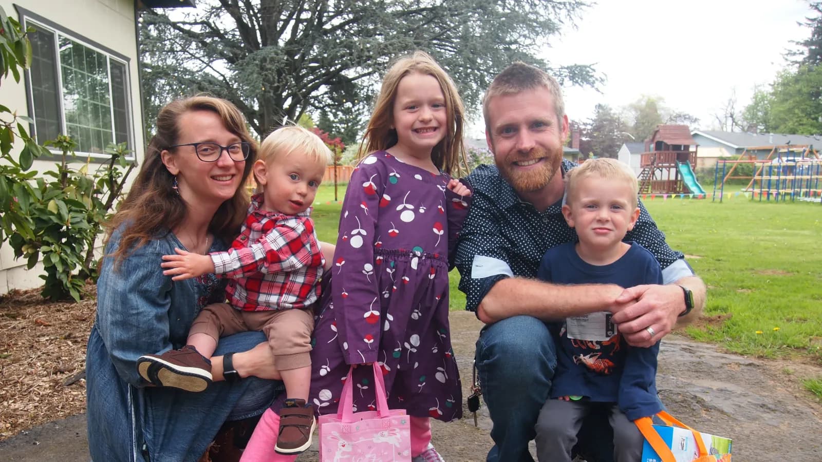 The Rannabargar family at Easter